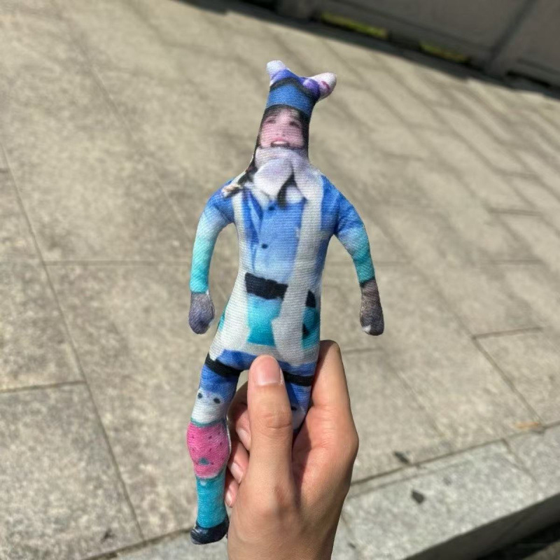 Wedding Souvenir - Kişiye özel baba fotoğrafı baskılı peluş