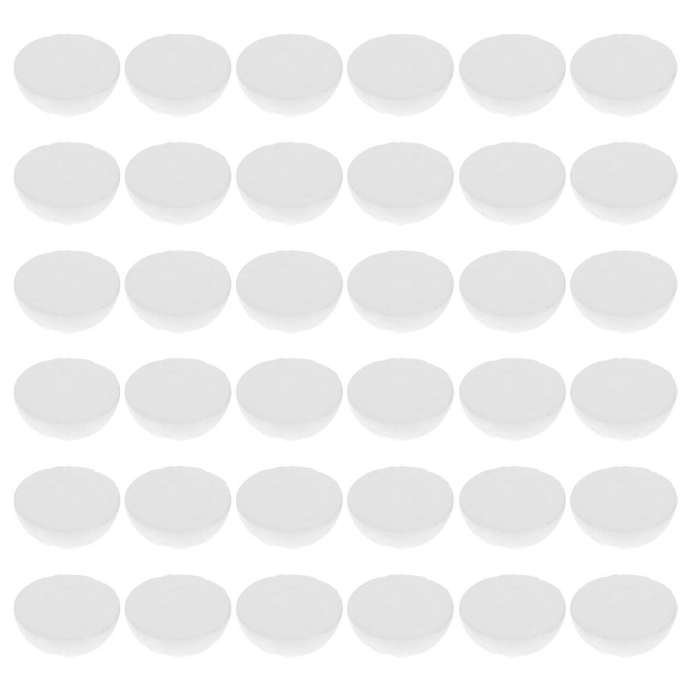 Wedding Decoration Supply - 100 Adet Beyaz Yarım Küre Köpük