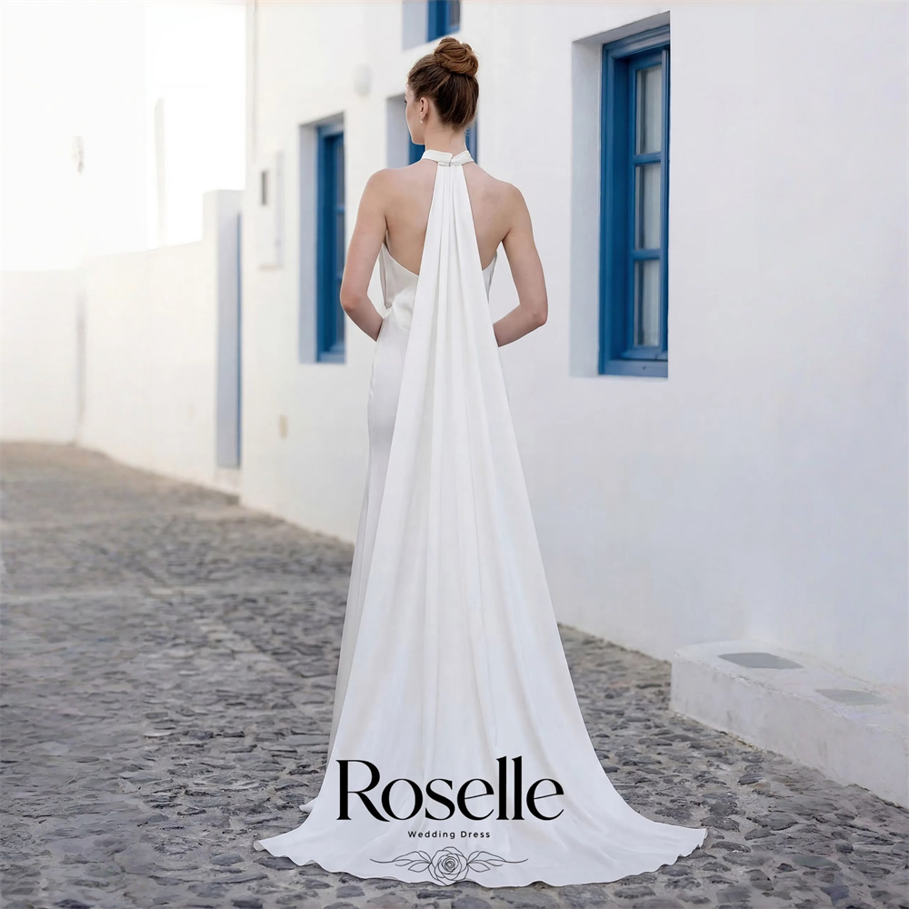 Wedding Qw - ROSELLE Askılı Kolsuz Denizkızı Model Zarif