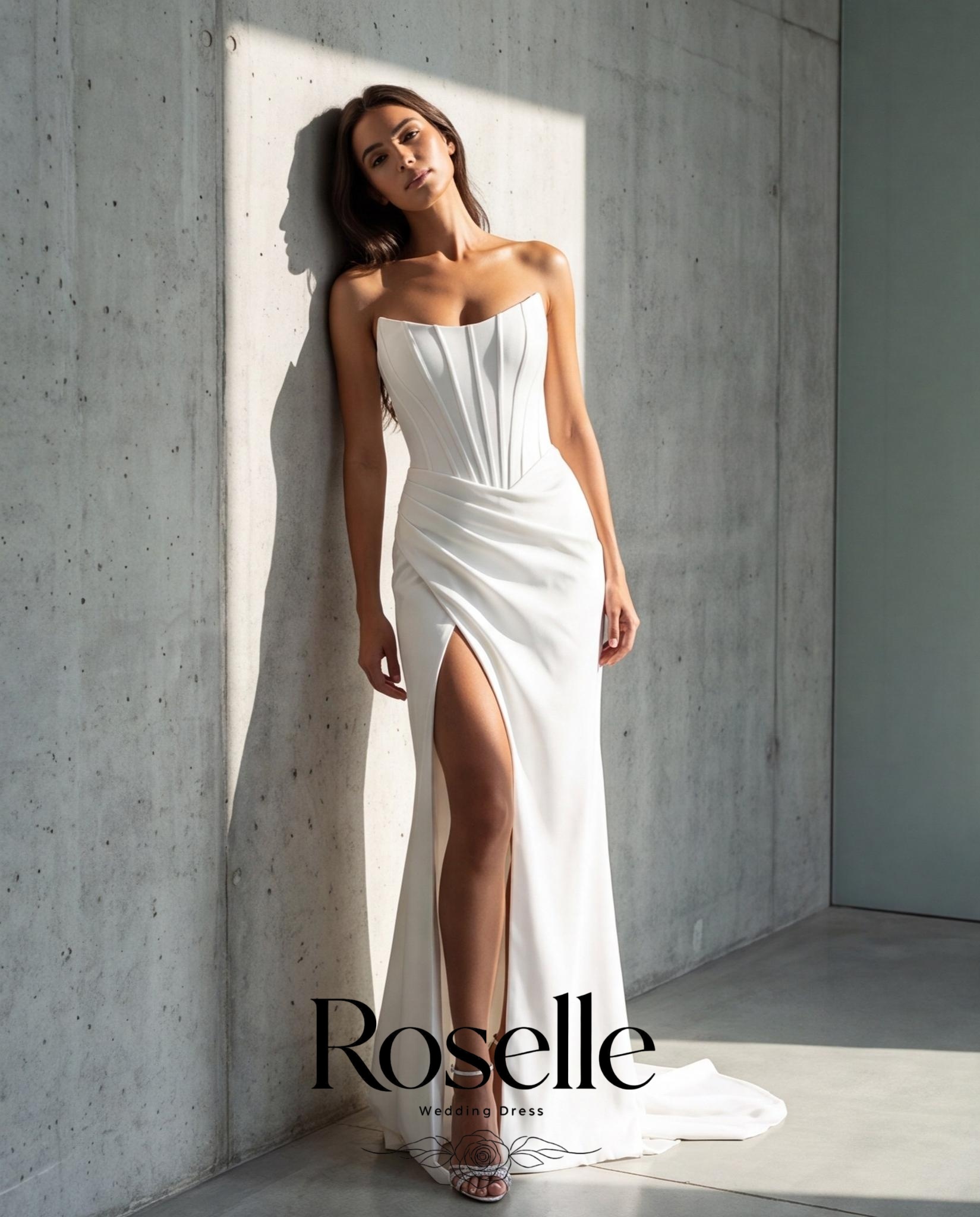ROSELLE Deniz Kızı Basit Zarif - Wedding Qw incelemesi ve fiyatı