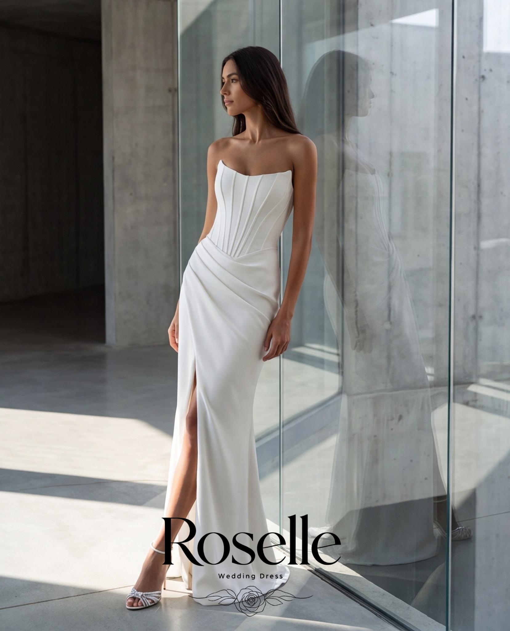 ROSELLE Deniz Kızı Basit Zarif - Wedding Qw incelemesi ve fiyatı