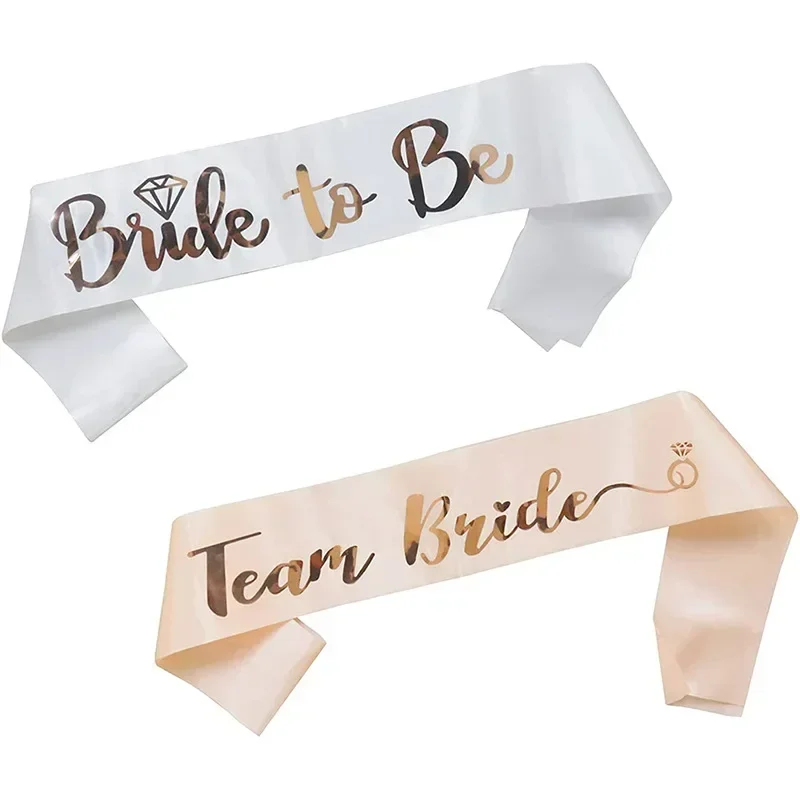 1 takım gül altın takım gelin  - Bride Tribe Sash incelemesi ve fiyatı