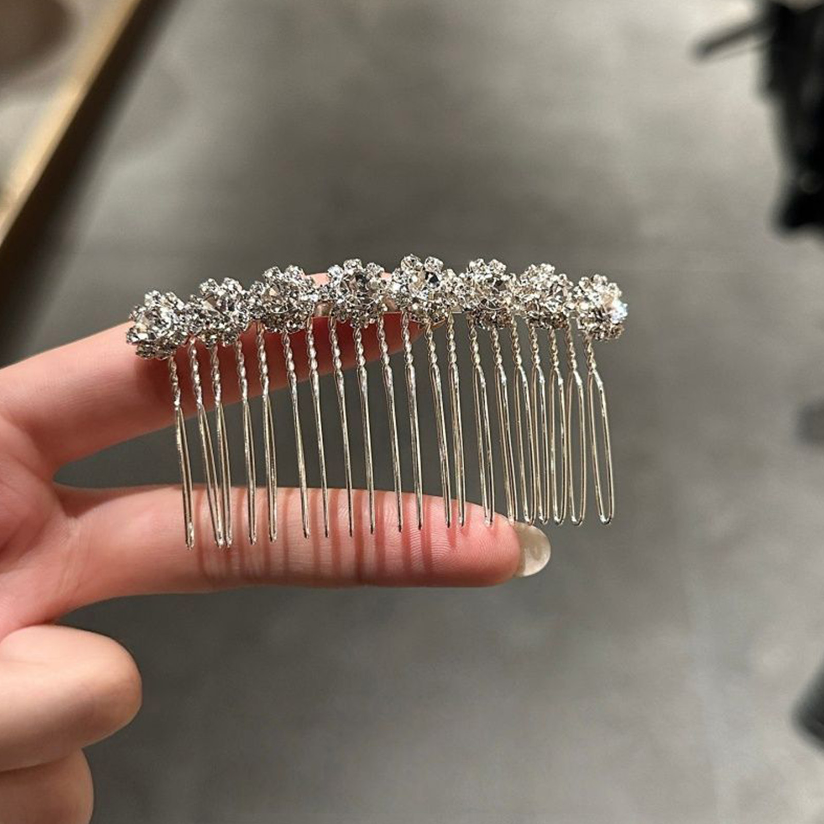 Minimalist Rhinestone Çiçek Sa - Wedding Decoration Supply incelemesi ve fiyatı