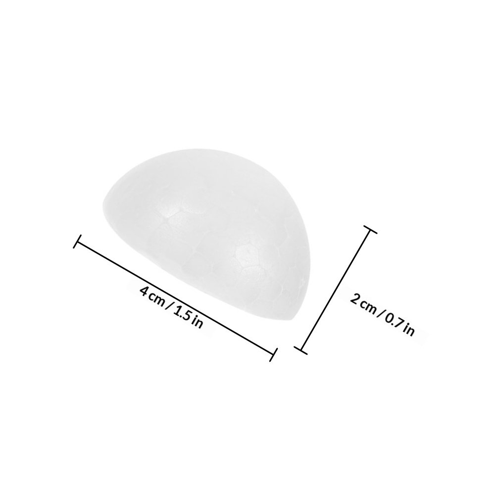 100 Adet Beyaz Yarım Küre Köpü - Wedding Decoration Supply incelemesi ve fiyatı