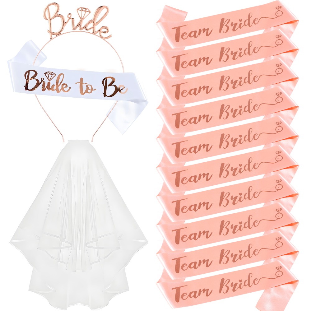 13 Parça Bekarlığa Veda Partis - Bride Tribe Sash incelemesi ve fiyatı