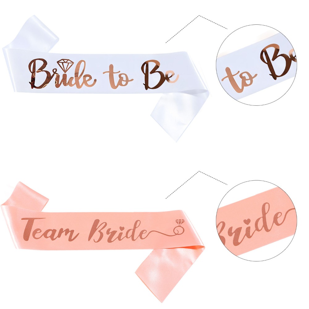 13 Parça Bekarlığa Veda Partis - Bride Tribe Sash incelemesi ve fiyatı