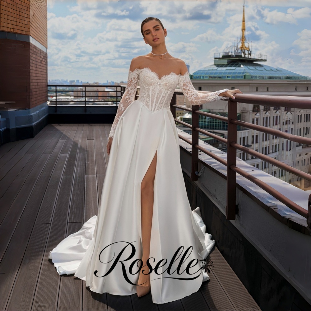 ROSELLE Dantel A-Line Zarif Ge - Wedding Qw incelemesi ve fiyatı