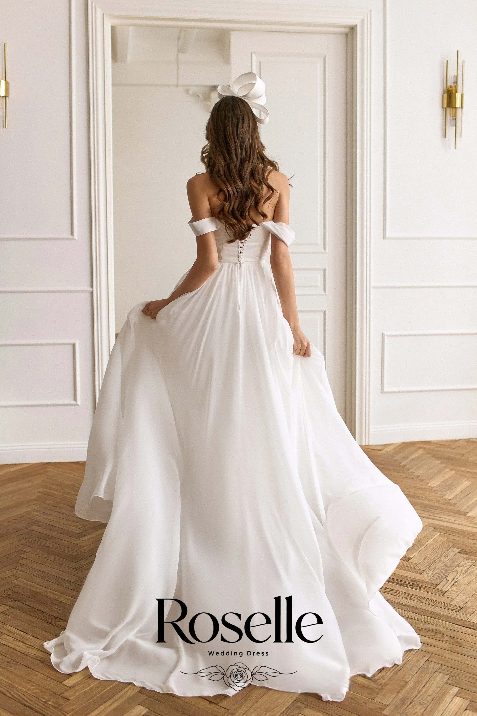 ROSELLE V Yaka A-Line Zarif Ge - Wedding Qw incelemesi ve fiyatı
