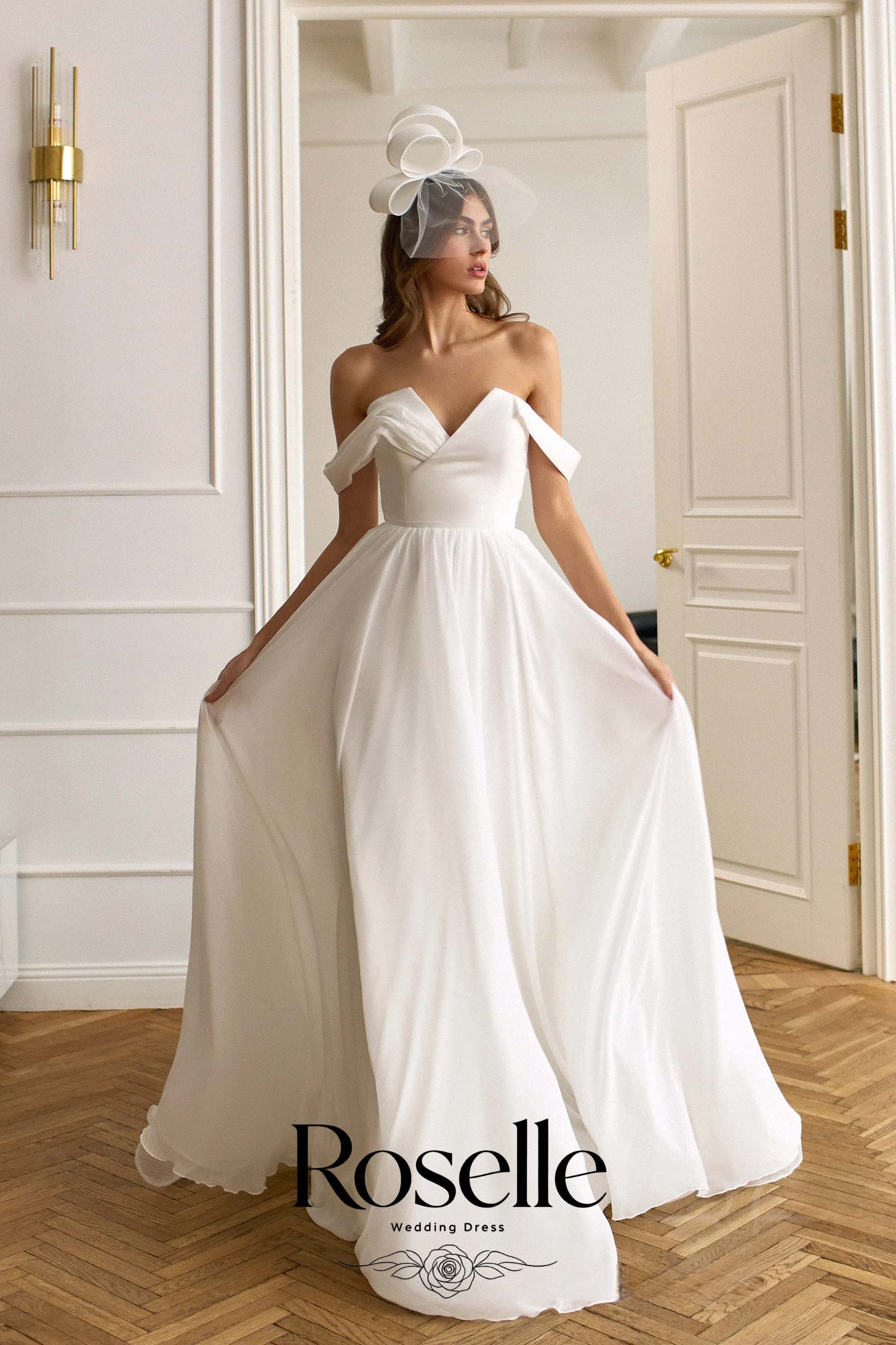 ROSELLE V Yaka A-Line Zarif Ge - Wedding Qw incelemesi ve fiyatı