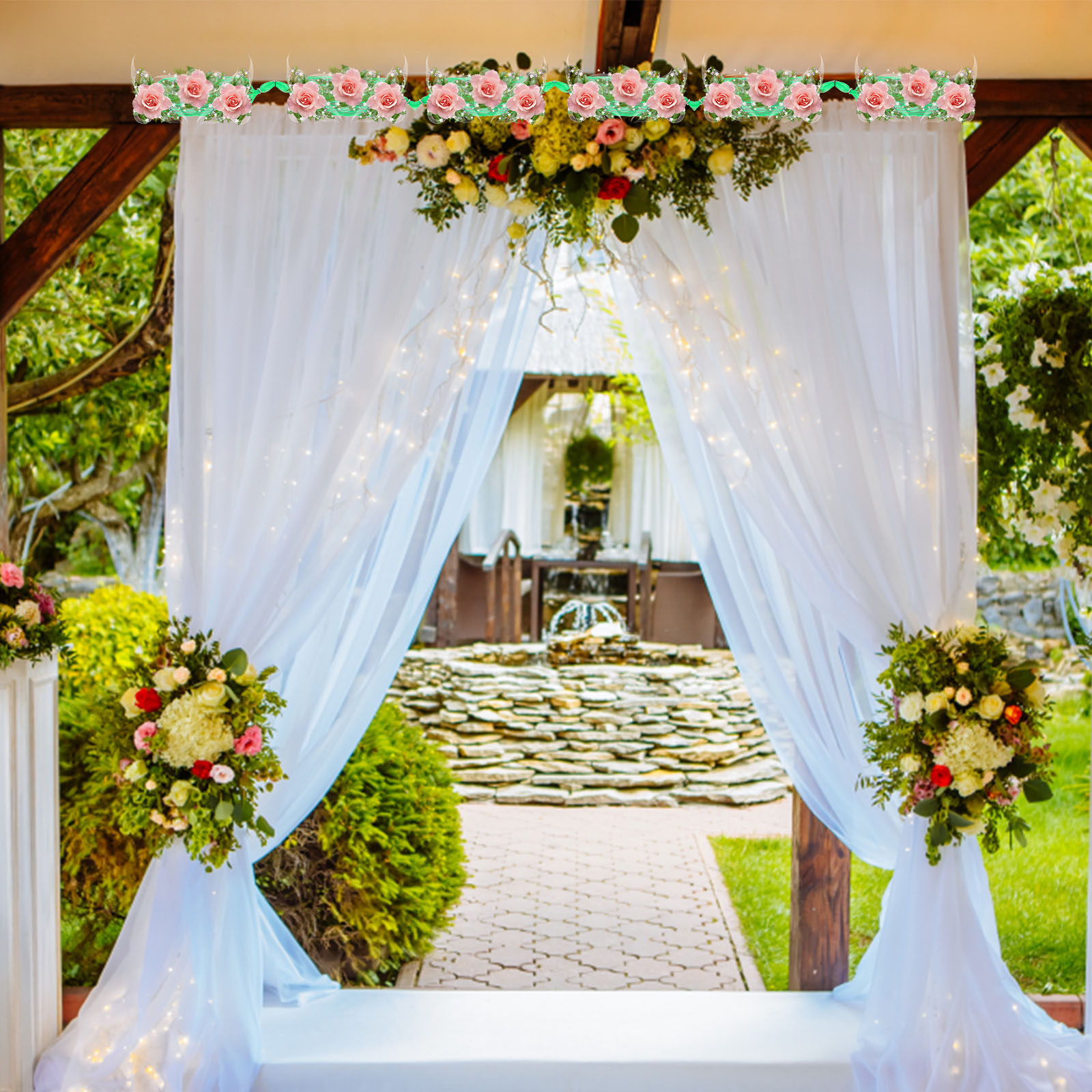 1 Set Çiçek Köpüğü Çelenk Sosi - Wedding Decoration Supply incelemesi ve fiyatı