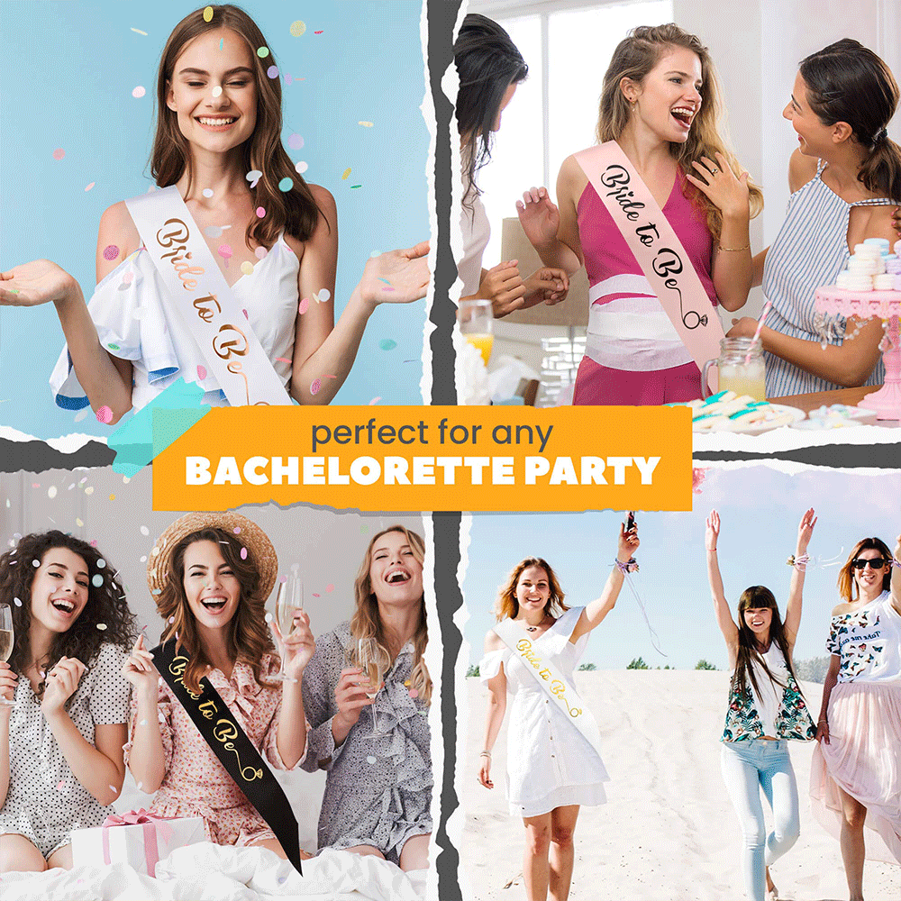 Gelin olmak Bachelorette parti - Bride Tribe Sash incelemesi ve fiyatı