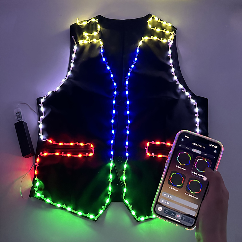 Tam Renkli LED Kostüm Işıklı D - Suit Supply Wedding Party incelemesi ve fiyatı
