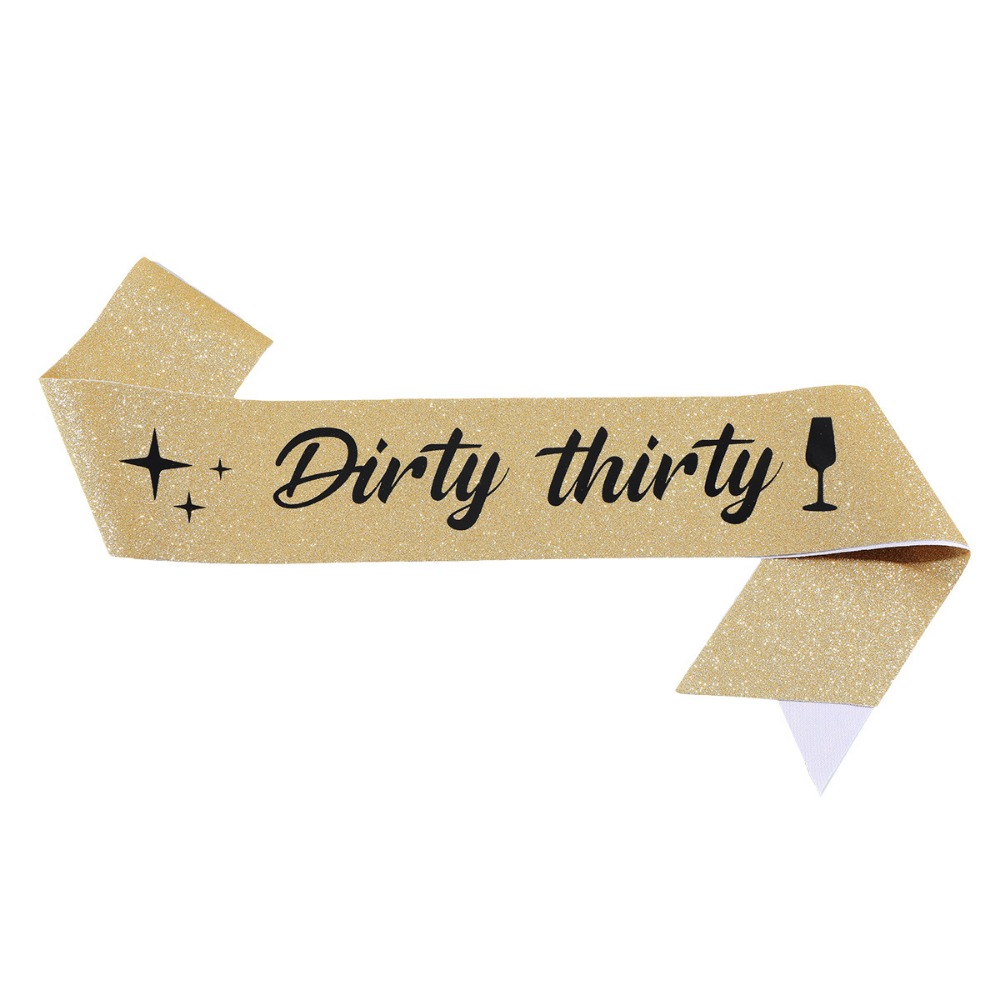 Kirli Otuz Kanat Glitter Saten - Bride Tribe Sash incelemesi ve fiyatı